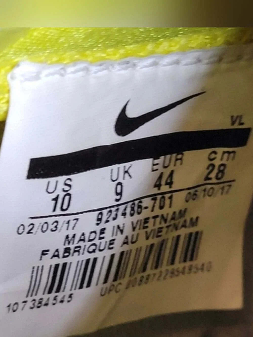 Nike Vapor Speed Turf RARE 
